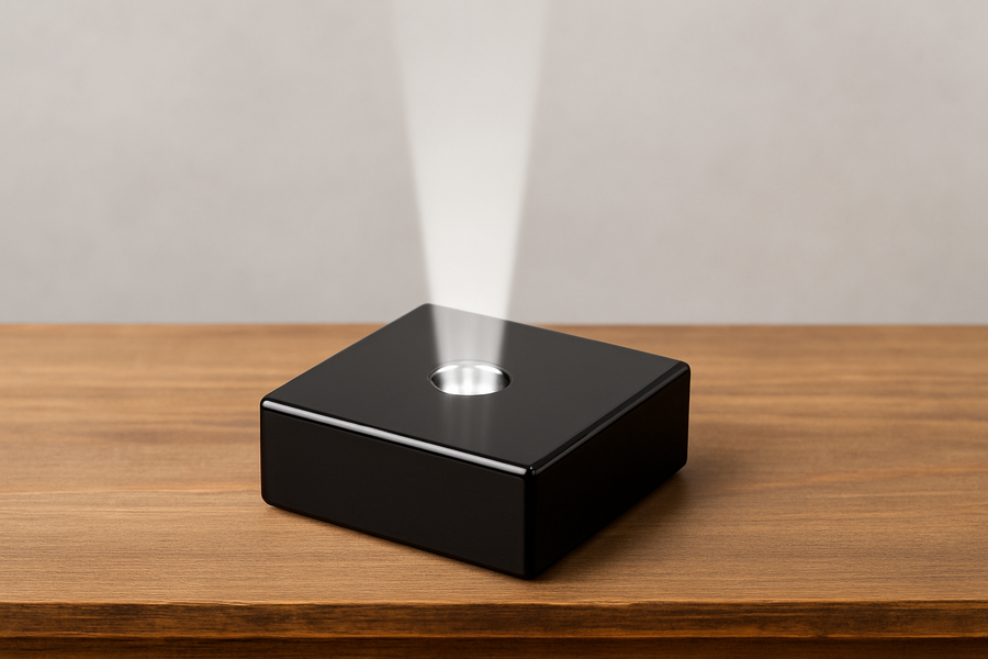 Small Wooden Light Base