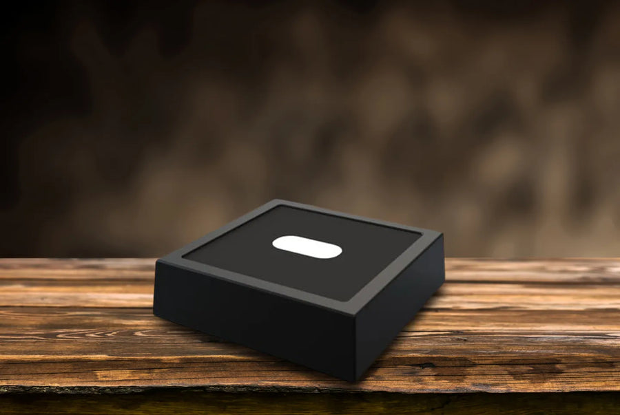 Small Wooden Light Base